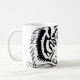 Mug Tigre vif : majestueuse illustration de la faune.