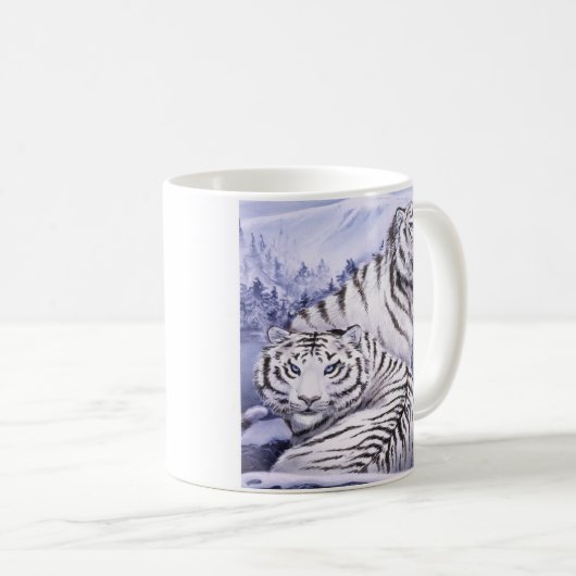 Mug Tigres de glace (Devant droit)