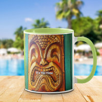 Tiki Time Tropical Vintage rétro Cool Fun Fierce