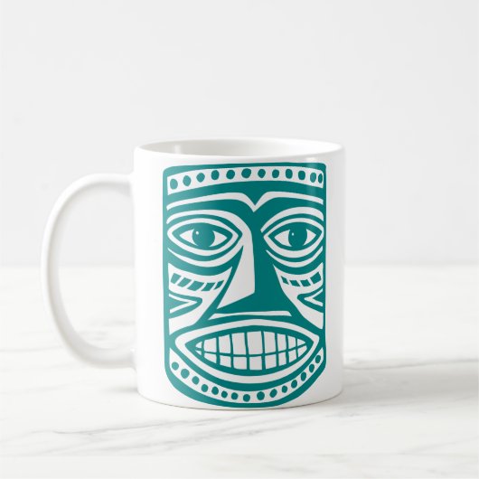 Mug Tiki Toby - Aqua (Gauche)