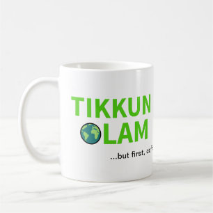 Mug Tikkun Olam mais premier café juif à réparer
