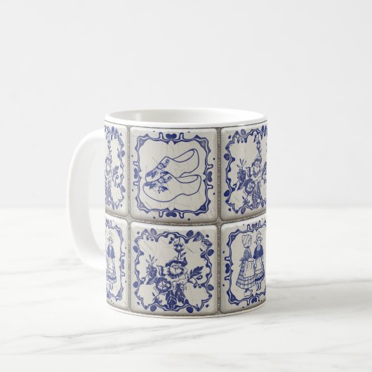Mug Tiles de Delfts (Devant gauche)