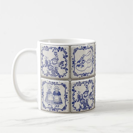 Mug Tiles de Delfts (Gauche)