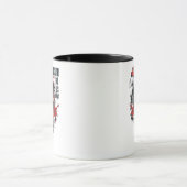 Mug Till Death Do Us Part - Minimalist Skeleton Art Fo (Centre)