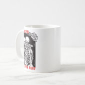 Mug Till Death Do Us Part Wedding Skeleton Couple Vale (Devant gauche)