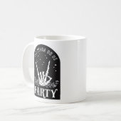Mug Till Do Death Us Party Bachelorette Halloween Bach (Devant gauche)