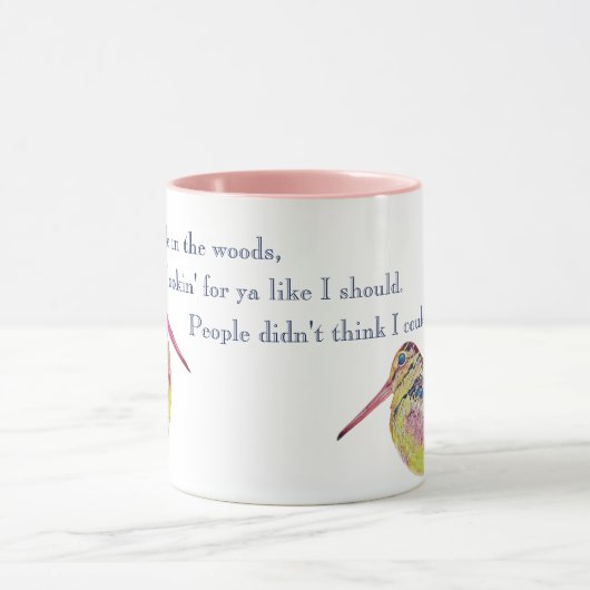 Mug Timberdoodle (dans les bois) (Centre)