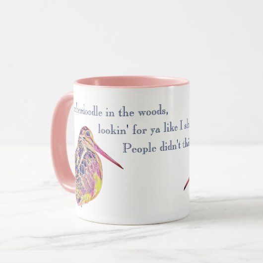 Mug Timberdoodle (dans les bois) (Devant gauche)