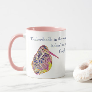 Mug Timberdoodle (dans les bois)