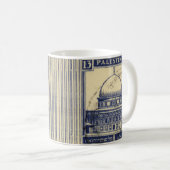 Mug timbre antique palestinien 1920_ folklor palestine (Devant droit)