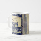 Mug timbre antique palestinien 1920_ folklor palestine (Devant gauche)