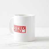 Mug Timbre bizarre certifié (Devant gauche)