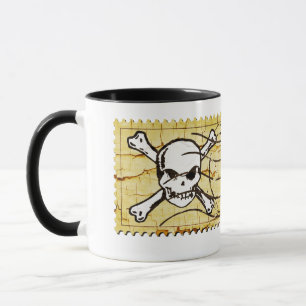 Mug Timbre crâne amusant 3