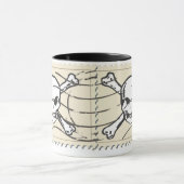 Mug Timbre crâne amusant 5 (Centre)