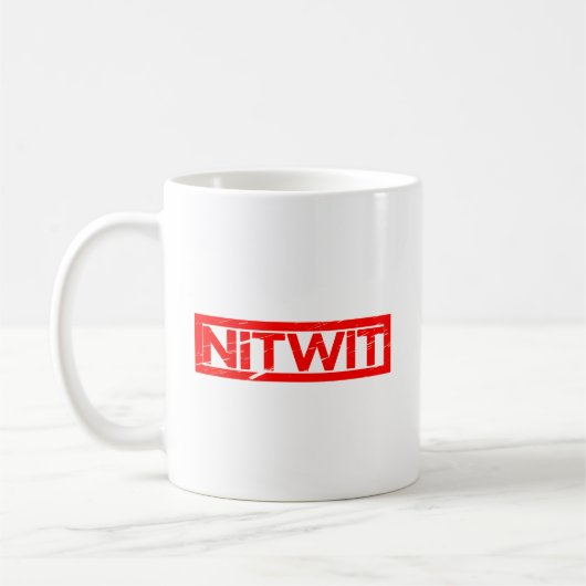 Mug Timbre crétin (Gauche)