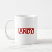 Mug Timbre d'Andy (Gauche)