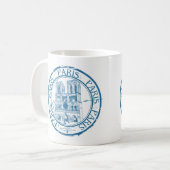 Mug Timbre d'annulation de poste de Paris (Devant gauche)