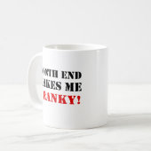 Mug Timbre d'approbation de fin du mois de (Devant gauche)
