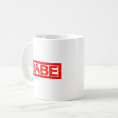 Mug Timbre de bébé (Devant gauche)