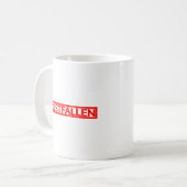 Mug Timbre de combat (Devant gauche)