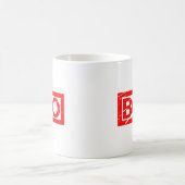 Mug Timbre de la boite (Centre)