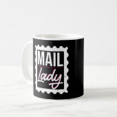 Mug Timbre de la femme du poste (Devant gauche)