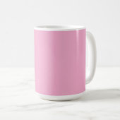 Mug Timbre de lapin de Pâques sauteur rose (Devant droit)