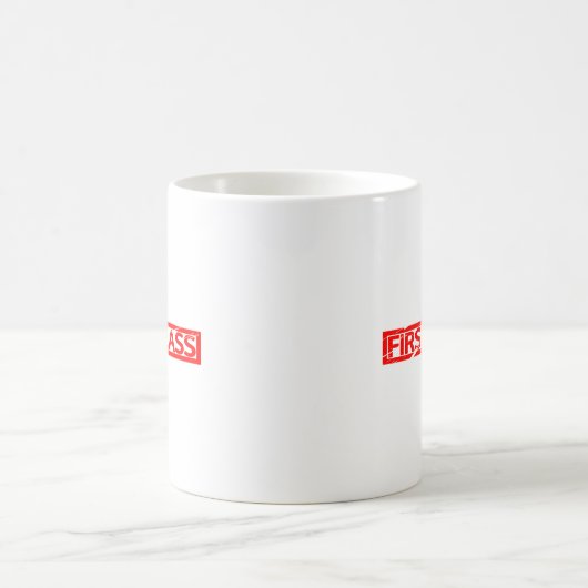 Mug Timbre de première classe (Centre)
