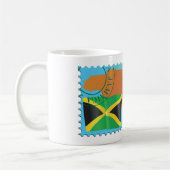 Mug Timbre de style carte de Jamaïque (Gauche)