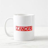Mug Timbre de Zander (Gauche)