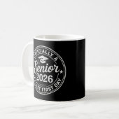 Mug Timbre du premier jour Senior 2026 (Devant gauche)