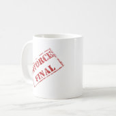 Mug Timbre final de divorce (Devant gauche)