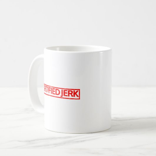 Mug Timbre Jerk certifié (Devant gauche)