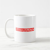Mug Timbre matérialiste (Gauche)