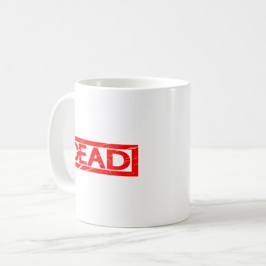 Mug Timbre mort (Devant gauche)