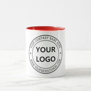 Mug Timbre personnalisé de l'entreprise