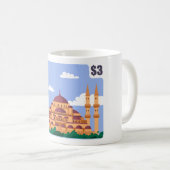Mug Timbre postal de la mosquée (Devant droit)