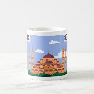 Mug Timbre postal de la mosquée