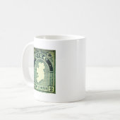 Mug Timbre-poste vintage d'Irlande, 1922 (Devant gauche)