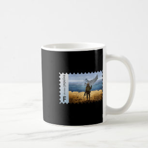 Mug Timbre-poste vintage Ukraine Drapeau Fierté Fête d