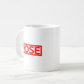 Mug Timbre rose (Devant gauche)