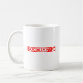 Mug Timbre socialement inepte (Gauche)