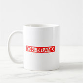 Mug Timbre sur la marque (Gauche)
