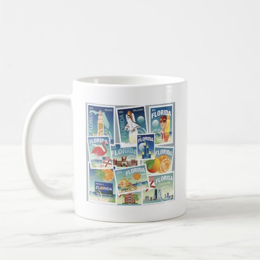 Mug Timbres de la Floride (Gauche)