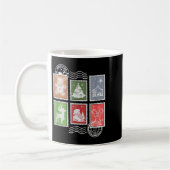 Mug Timbres de la scène Clic Noël Courrier (Gauche)