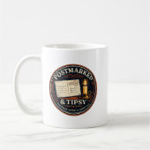 Mug Timbres & Gobelet à café éméché (Gauche)