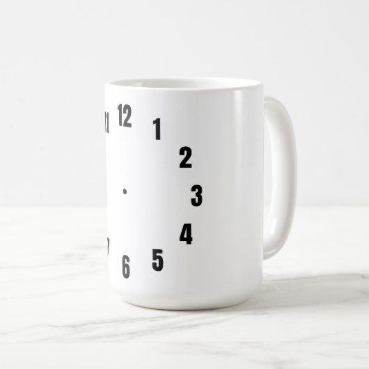 Mug time clock (Devant droit)