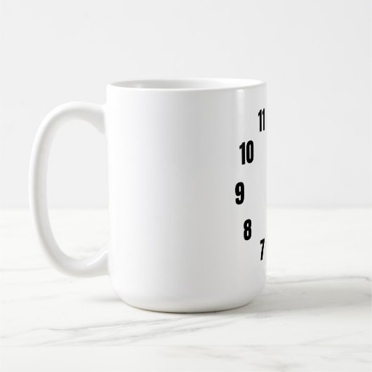 Mug time clock (Gauche)