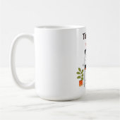 Mug Time for Coffee Cute Couple Illustratio Mug, 15 oz (Gauche)