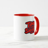 Mug Time Is Short Motivational Typography Design (Devant droit)